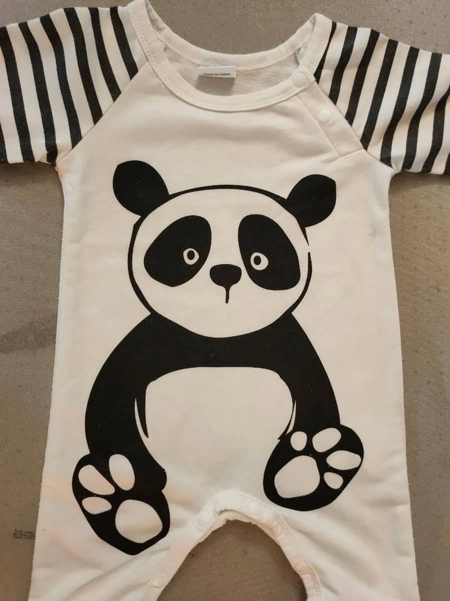 Vends lot de 7 pièces Panda-Nounours - Taille 3 mois