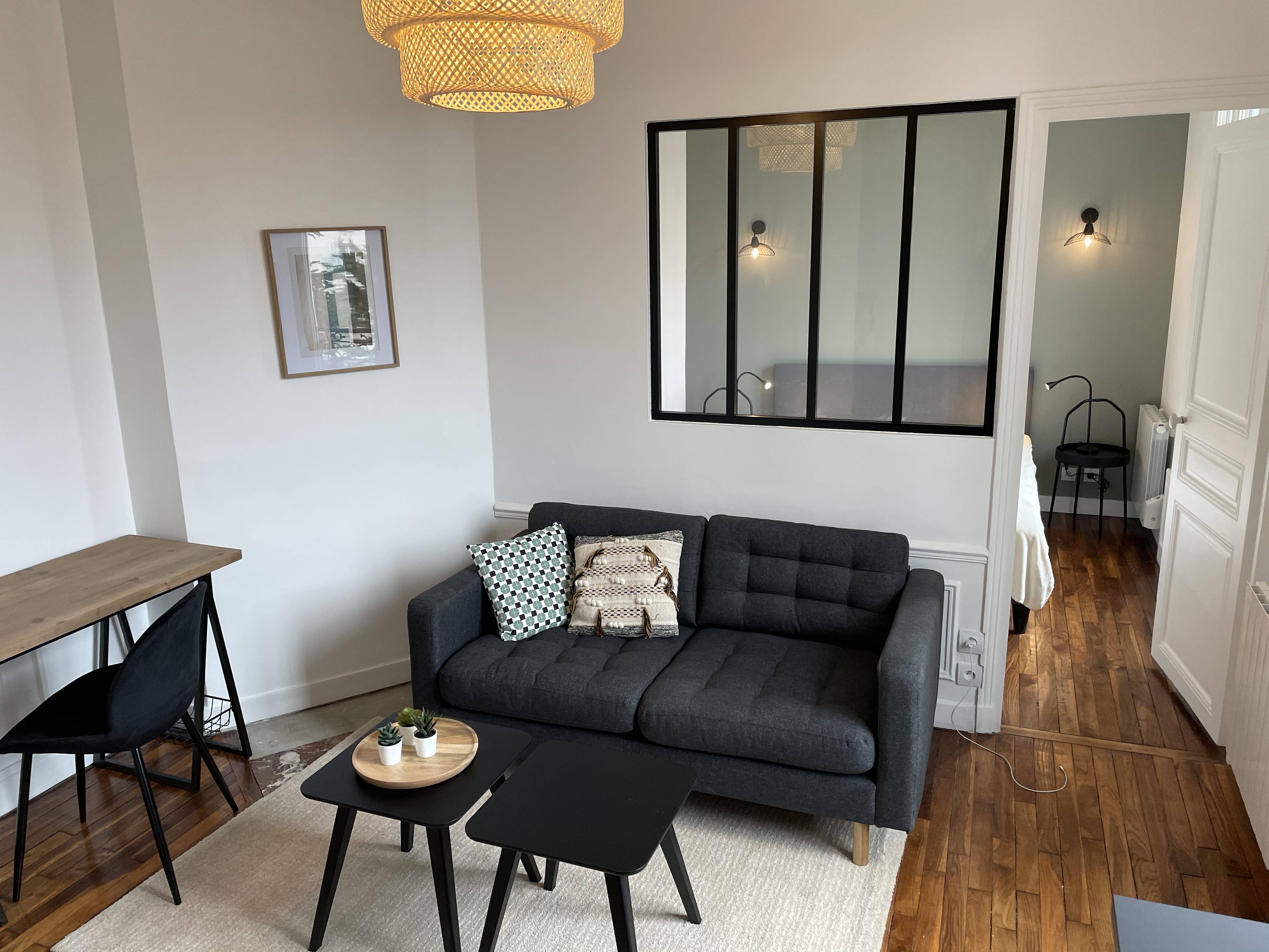 Loue appartement meublé - 26m² - Bois-Colombes