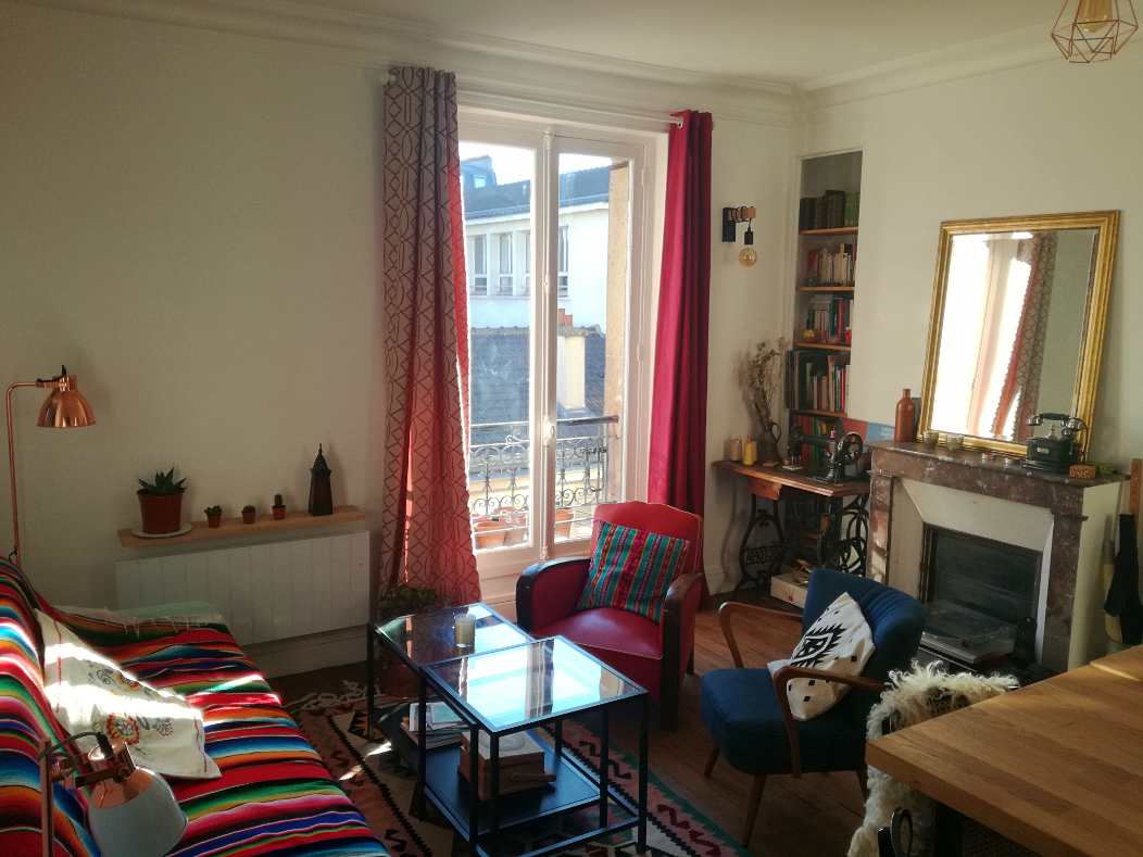 Juillet/Aout 2 pièces cosy - 33m² - Paris 18ème