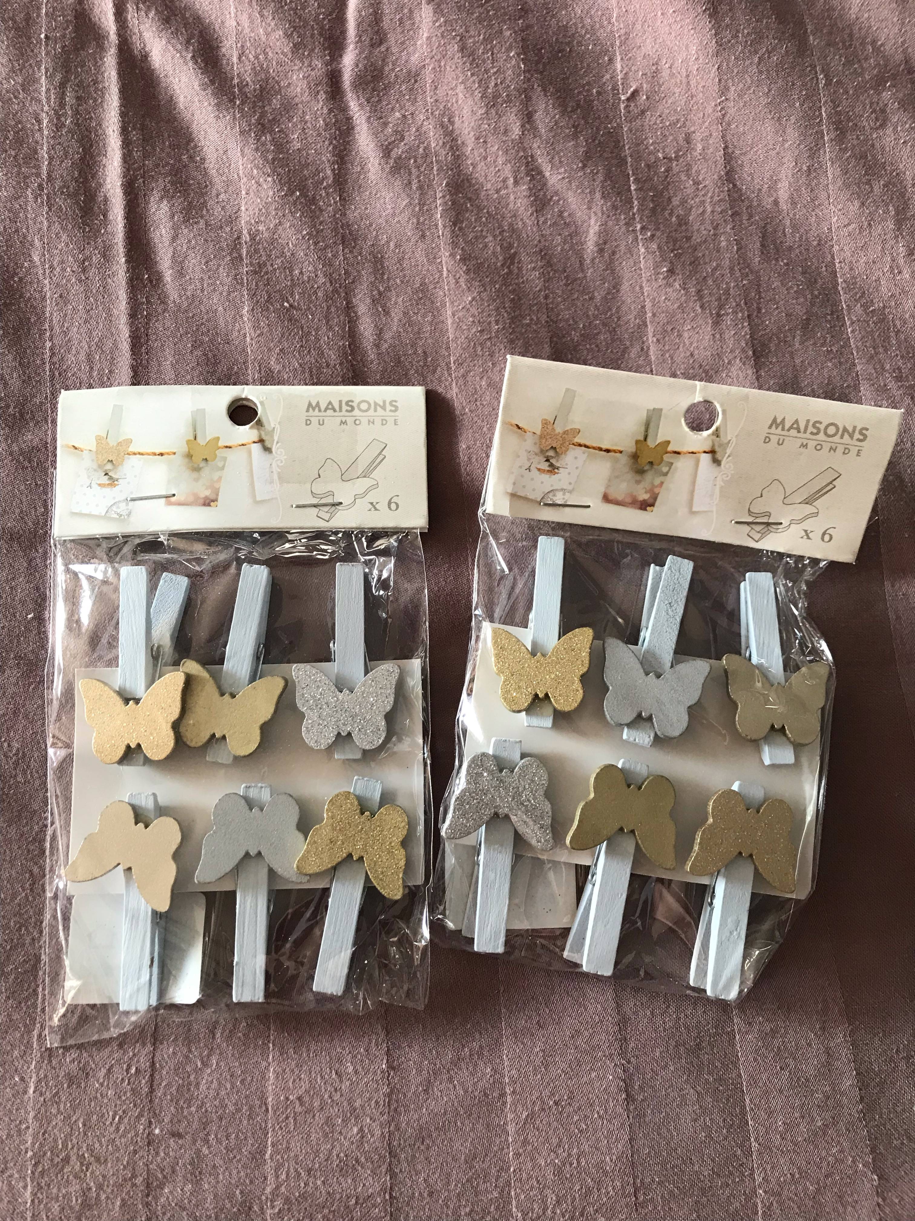 Pince à linge en bois Maison du monde décoration pour cadre photos