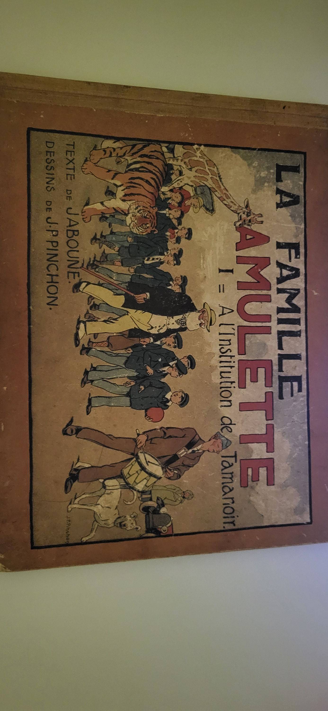 PINCHON. Famille Amulette. A l’institution de Tamanoir. EO. 1930