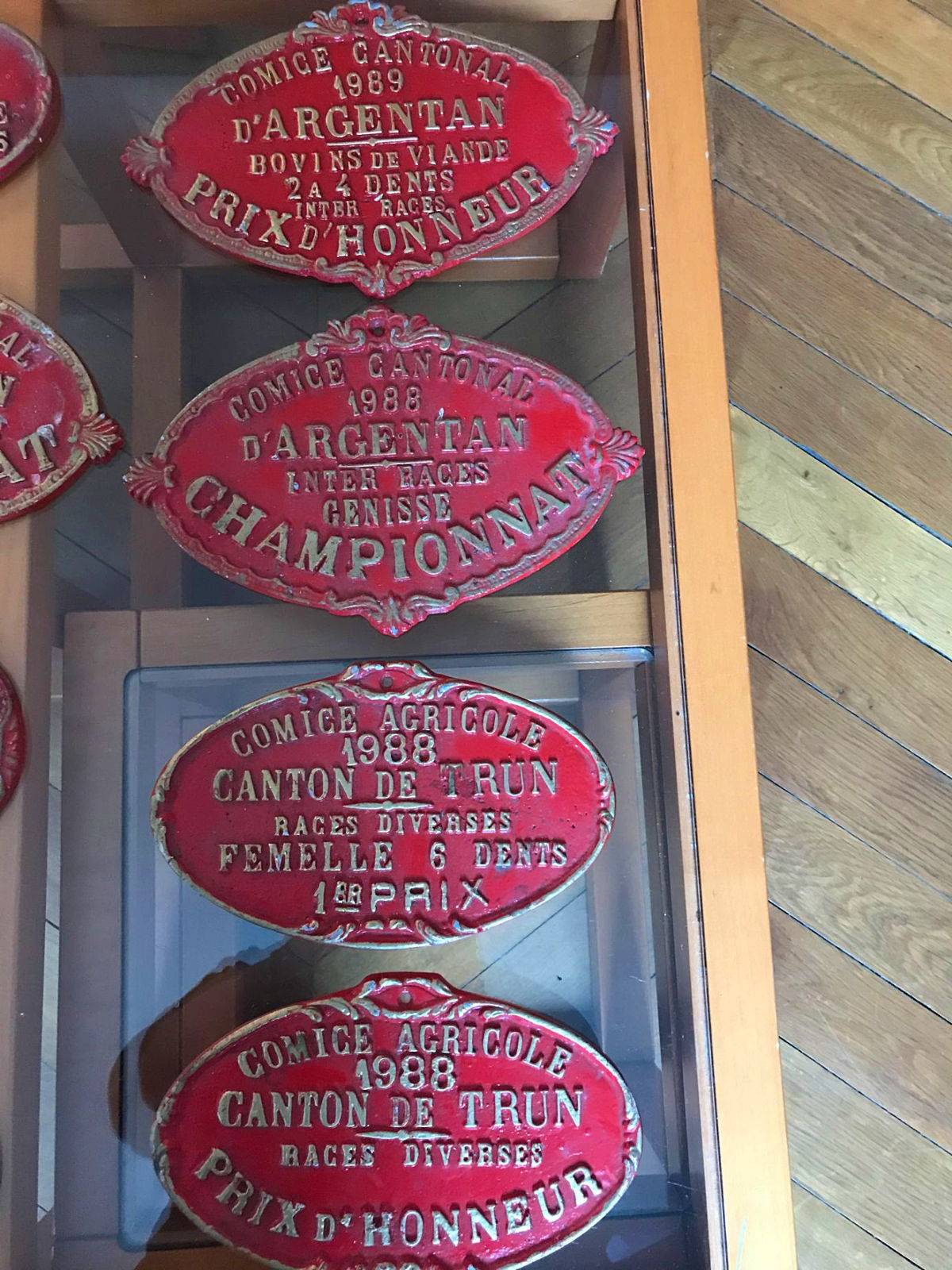 Plaque concours boucherie
