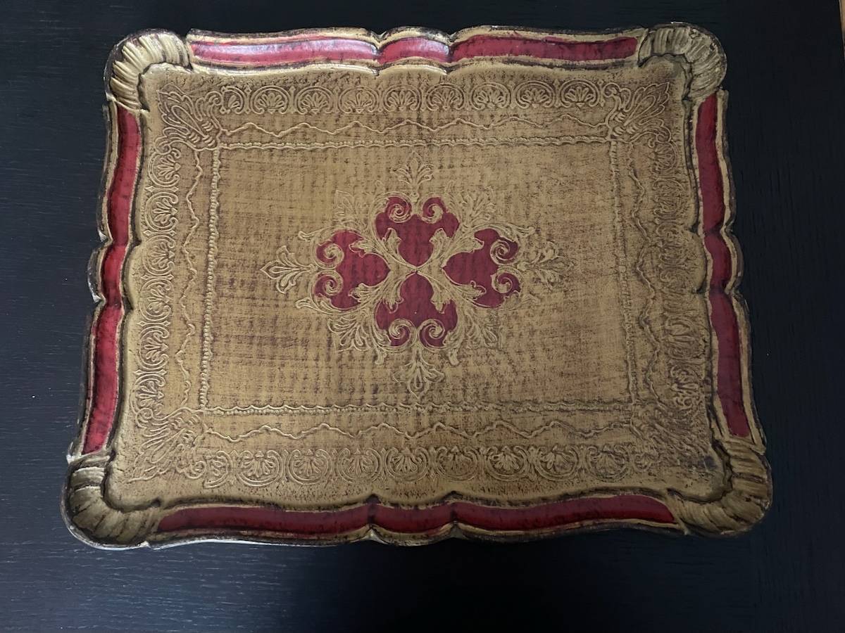 Plateau florentin vintage