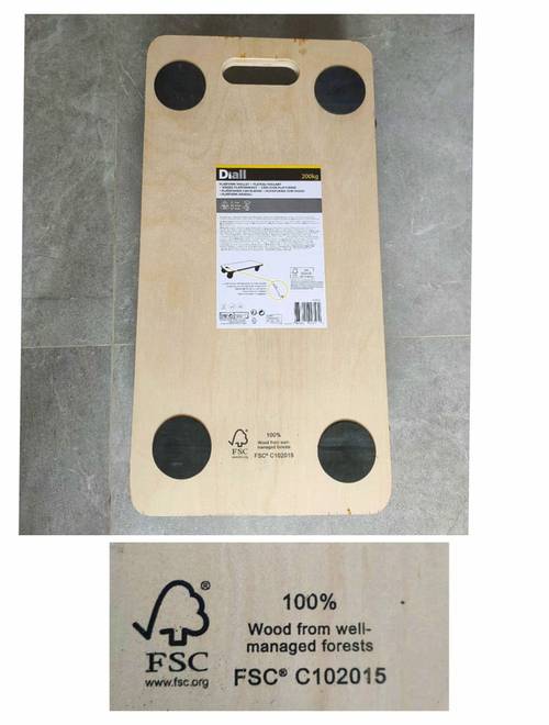 Plateau de manutention roulant Diall 200 kg "Platforme Trolley"