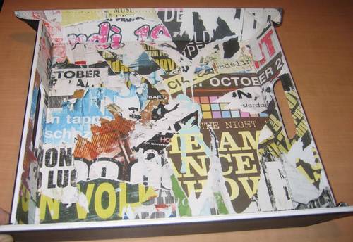 Plateau avec motifs graffitis pliable neuf