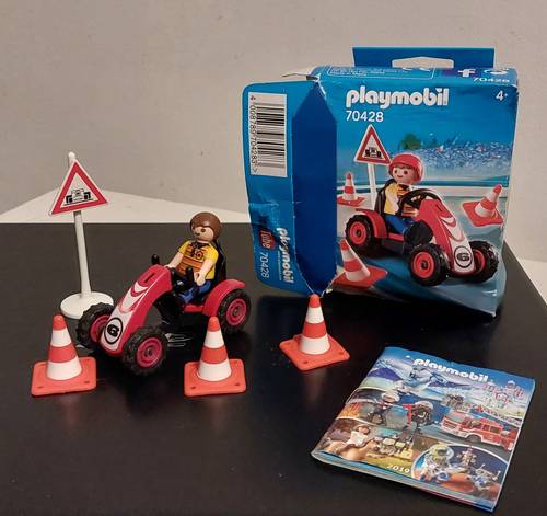 Vends Playmobil - 70428 - L’enfant et son karting de course