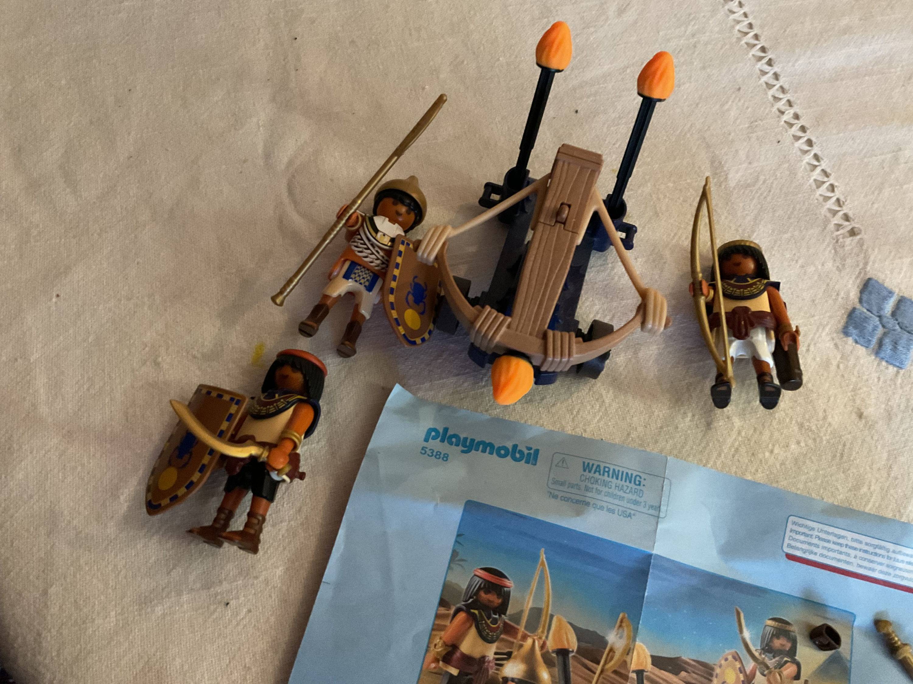 Vends Playmobil 5388 baliste égyptienne