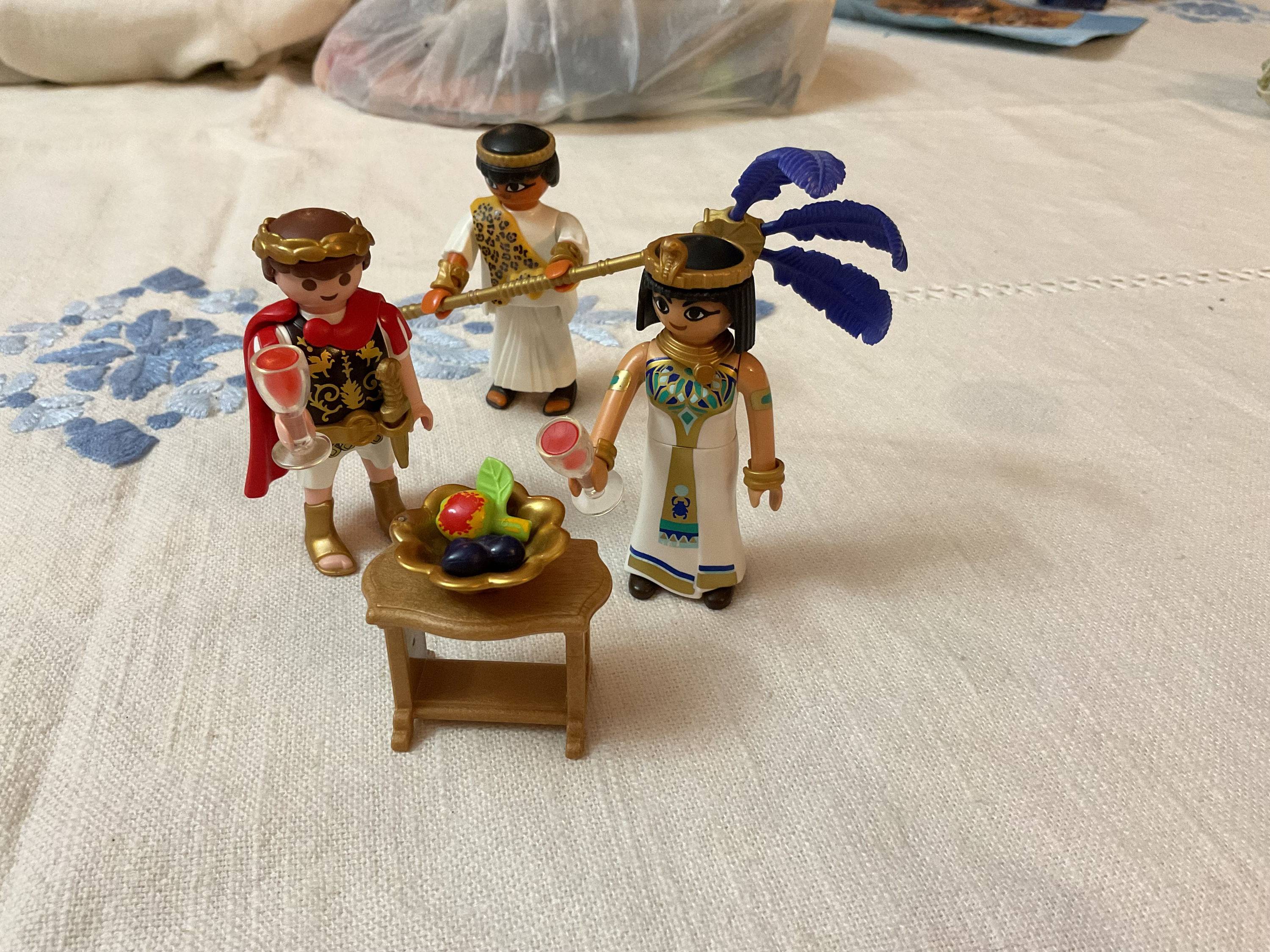 Vends Playmobil 5394 César et Cléopâtre