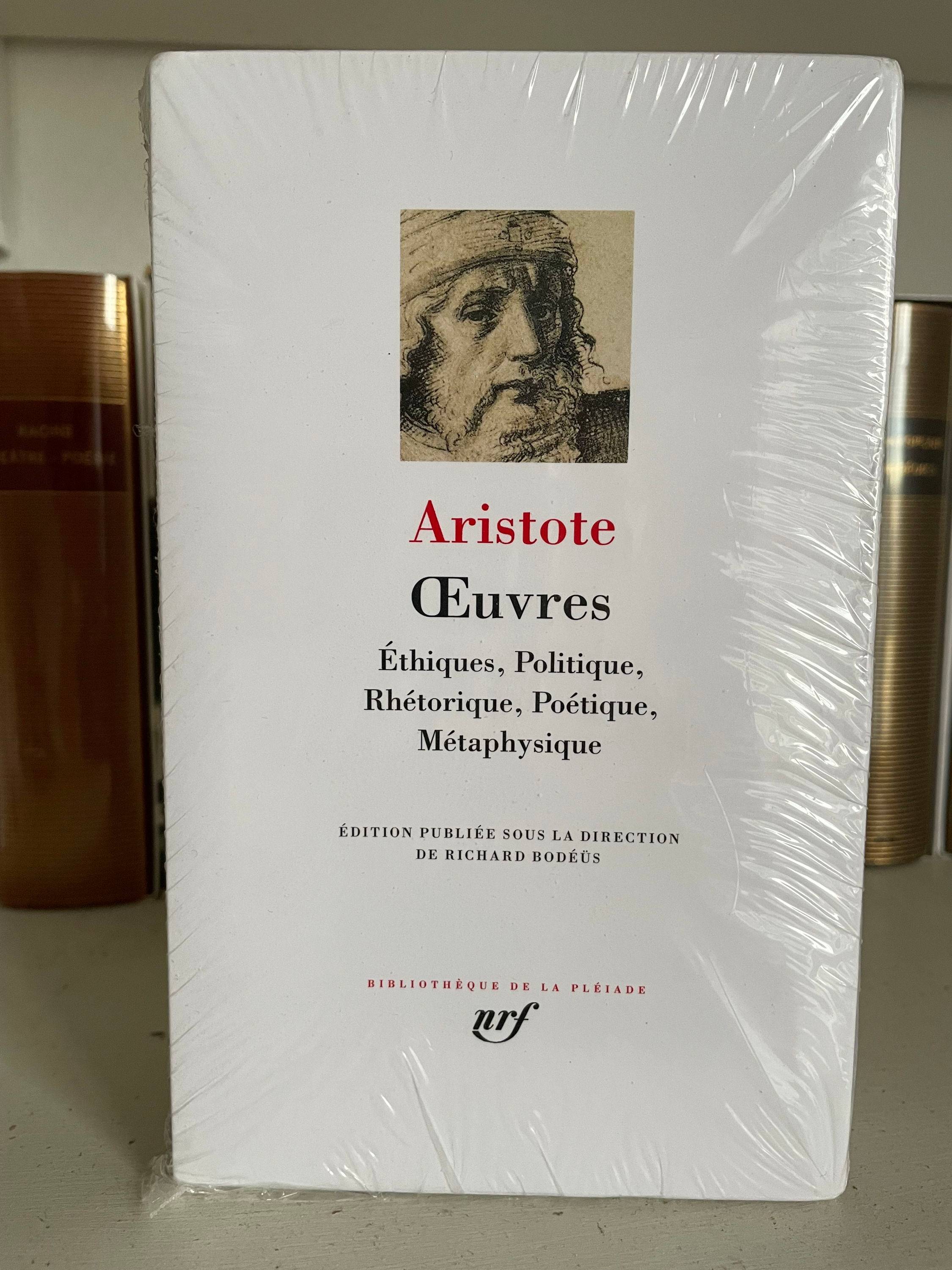 Pléiade Aristote - œuvres