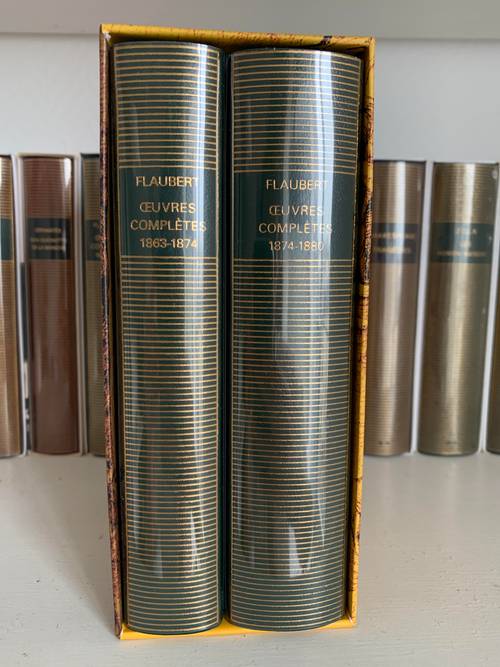 Pléiade Flaubert - œuvres tome 1863-1874 et 1874-1880