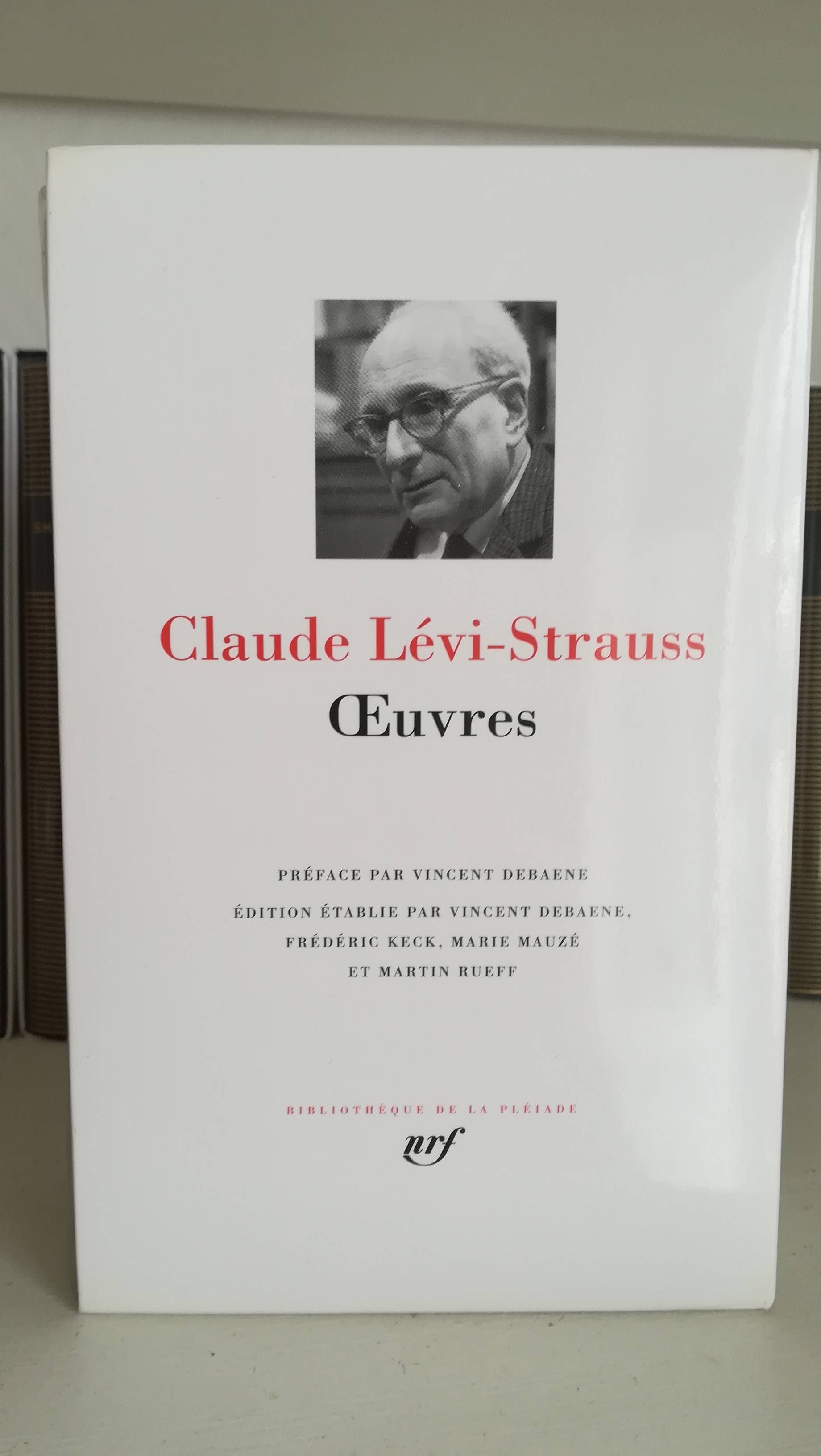 Pléiade Levi-Strauss - œuvres