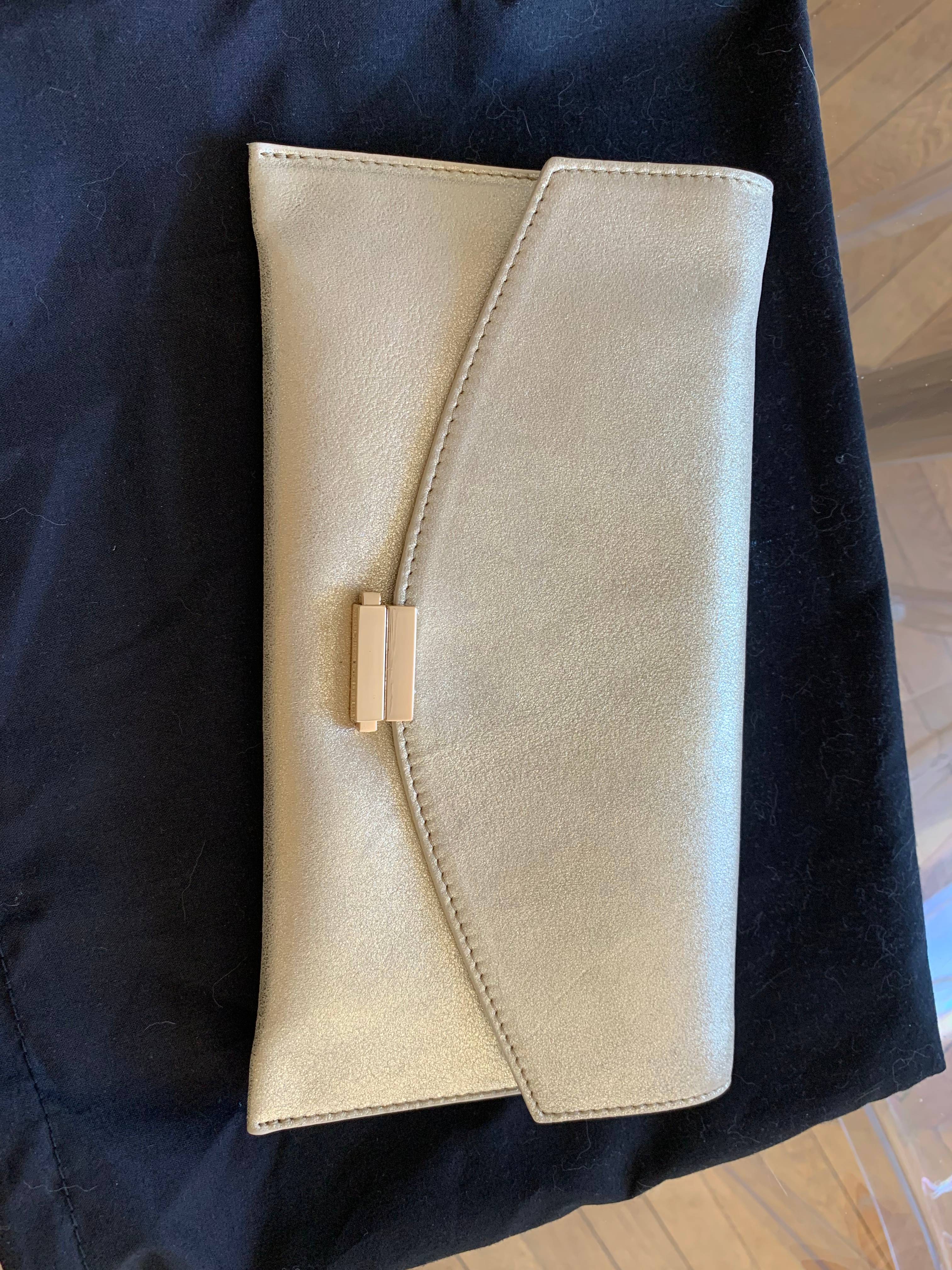 Pochette En Cuir Neuve Paule Ka - Couleur Marron - Sans étiquette