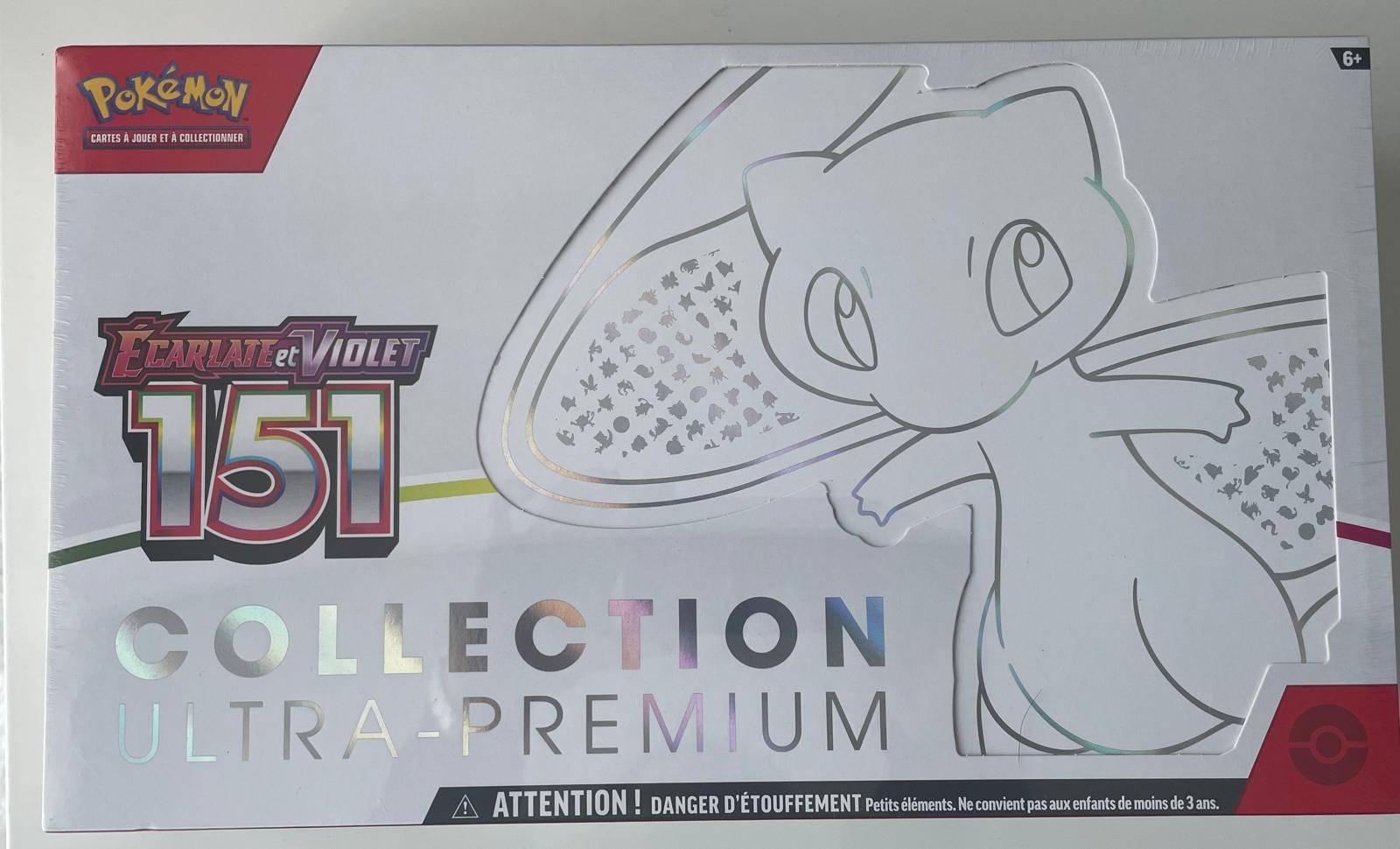 Vends Pokémon 151 collection ultra premium EV3.5 FR neuf édition Mew