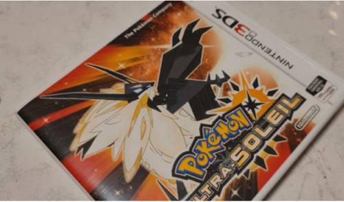 Pokémon ultra soleil version Nintendo 3ds