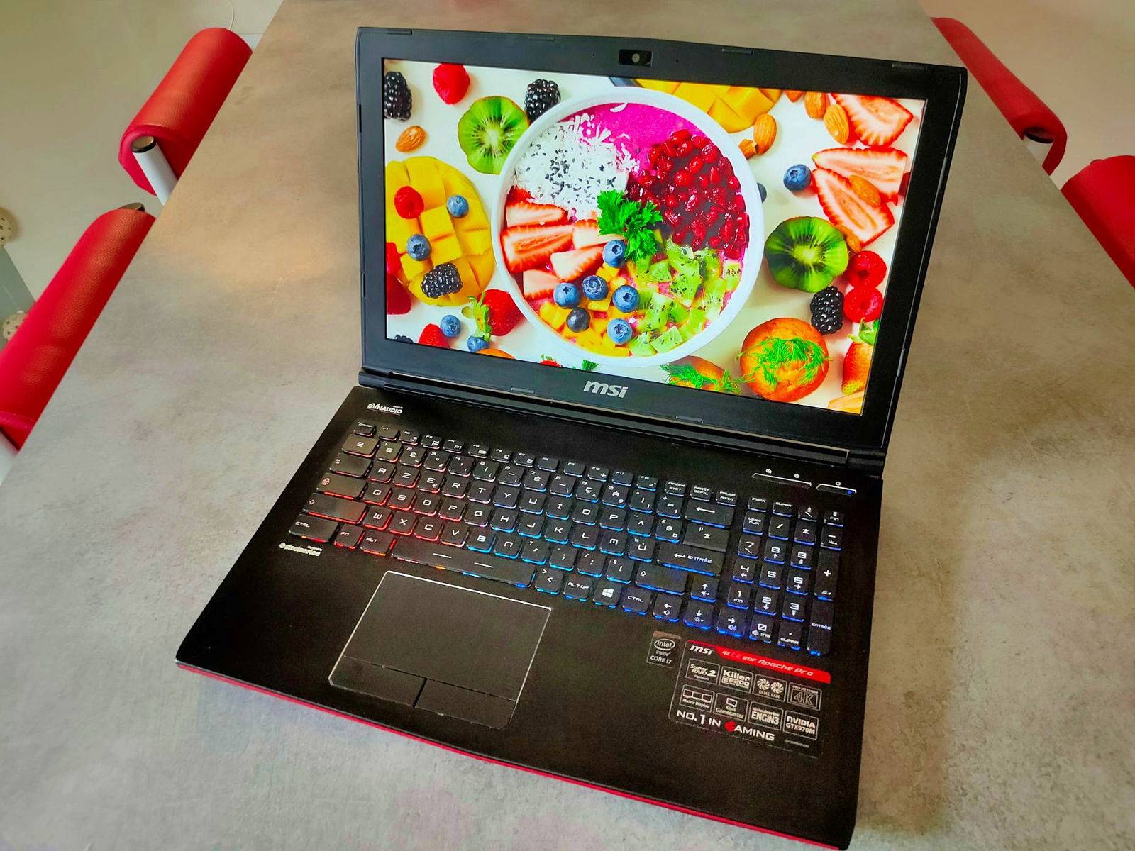Insta Intel Portable Computer PC Portable MSI 2016 Intel i7, 12Go RAM, SSD 128Go + 1To HDD sur Gens ...