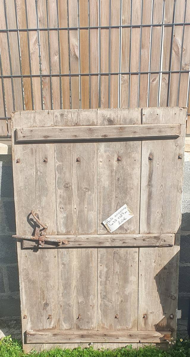 Porte ancienne bois massif