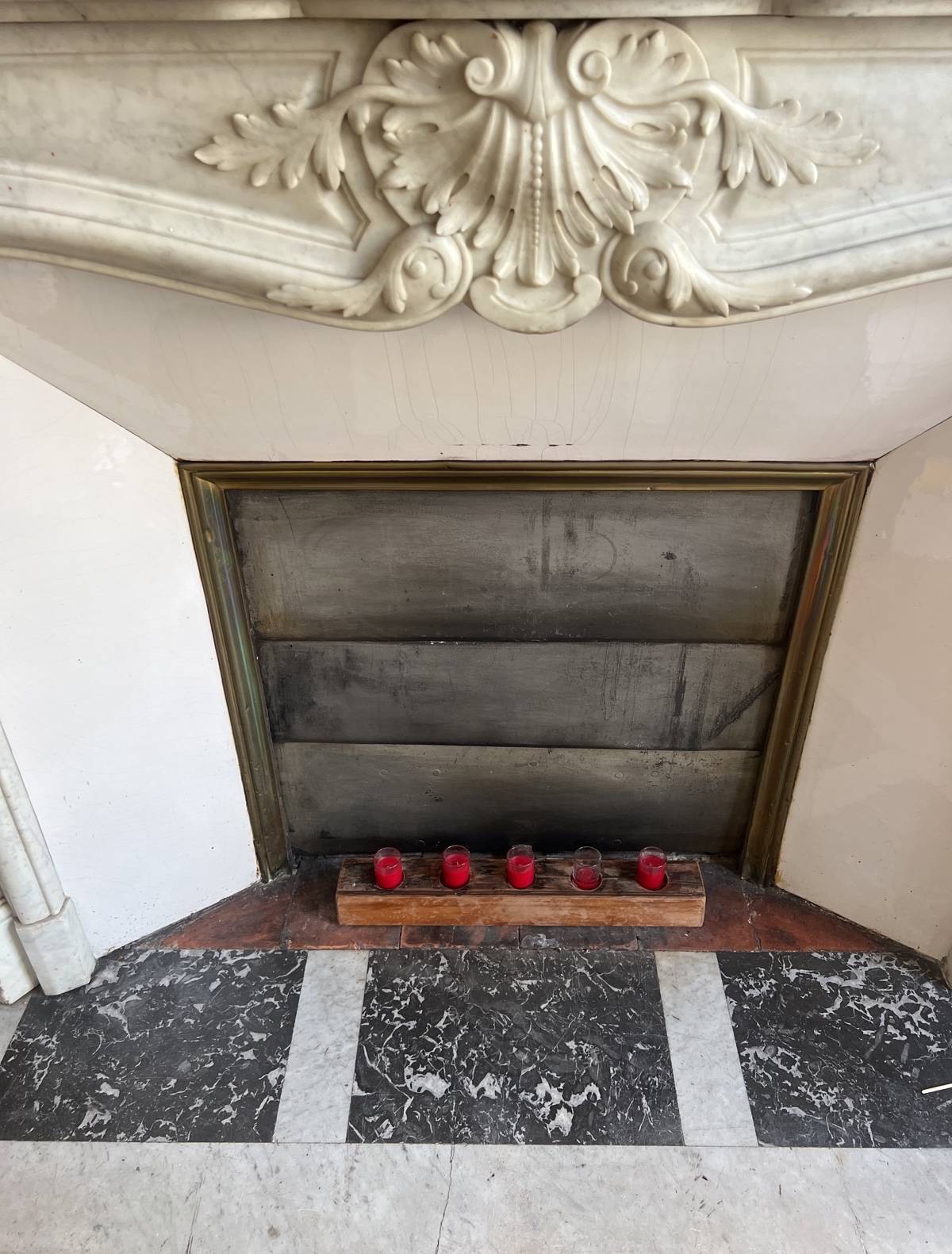 Porte bougies bois massif
