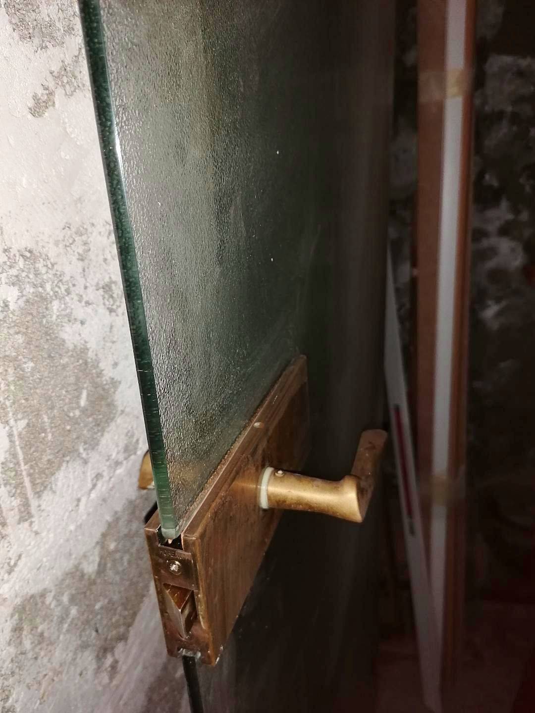 Porte intérieure vitrée 75,5 X 212