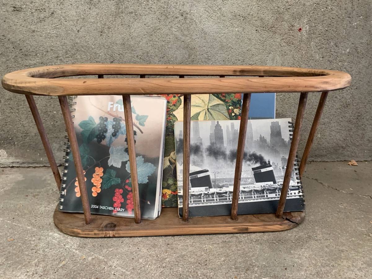 Vends porte revues vintage esprit scandinave