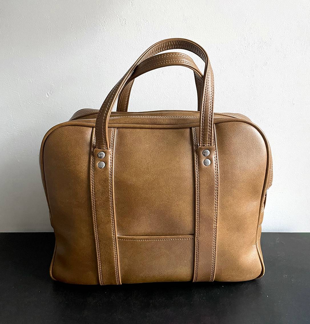 Sac porté main en simili cuir coréen - Vintage