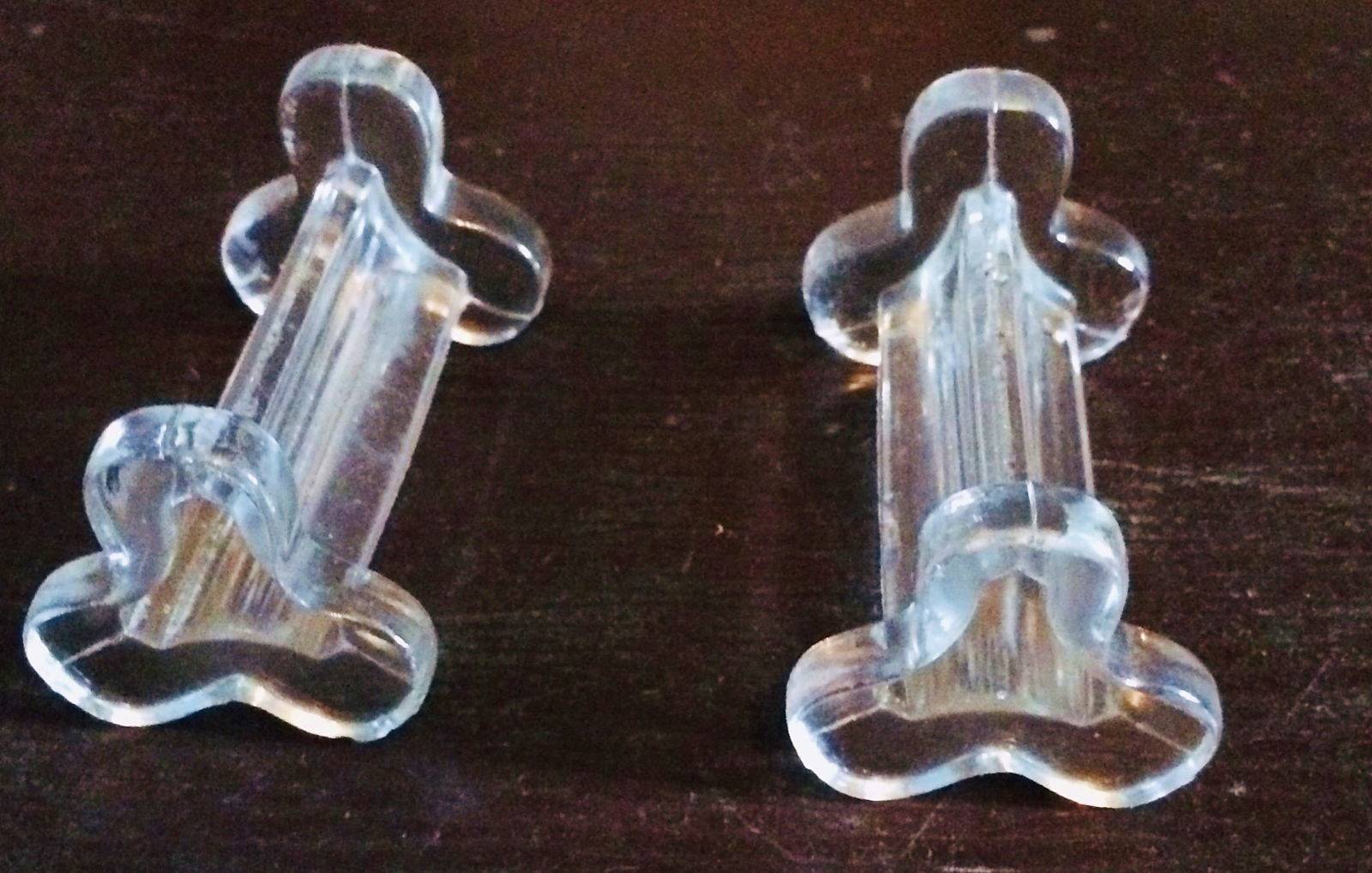 4 portes couteaux en cristal