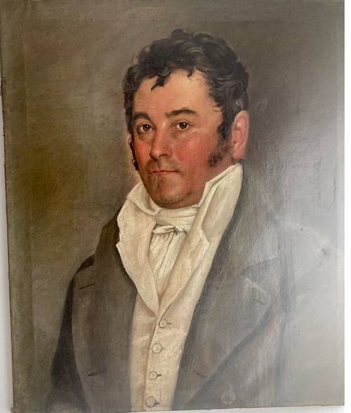 Portrait d’un homme du XVIIIème