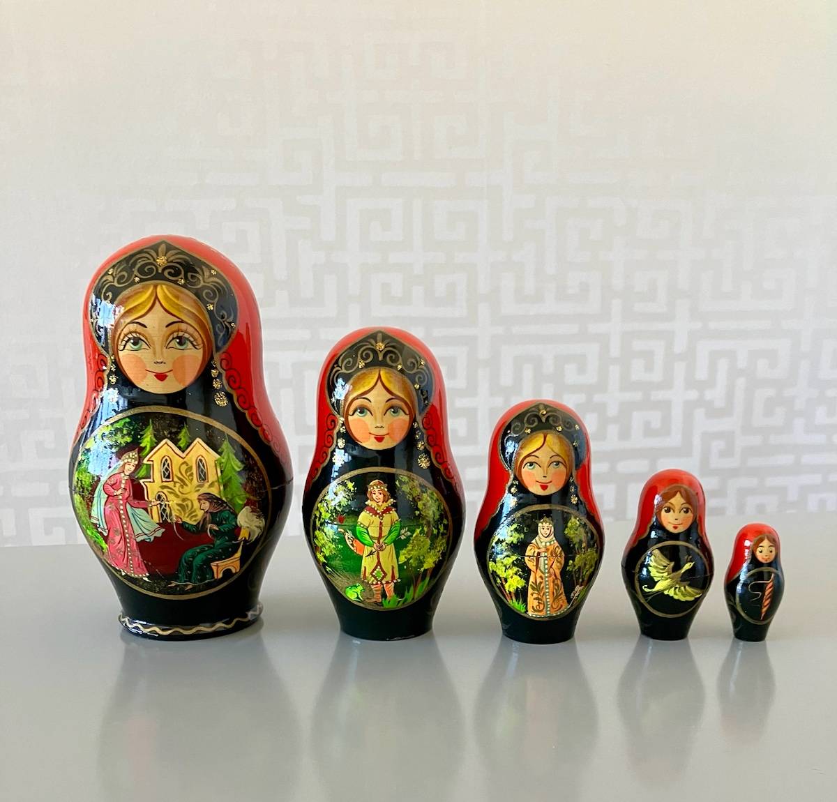 Poupées Russes Gigognes Jean-Jacques Goldman – Poupée Artisanale Unique, Russie