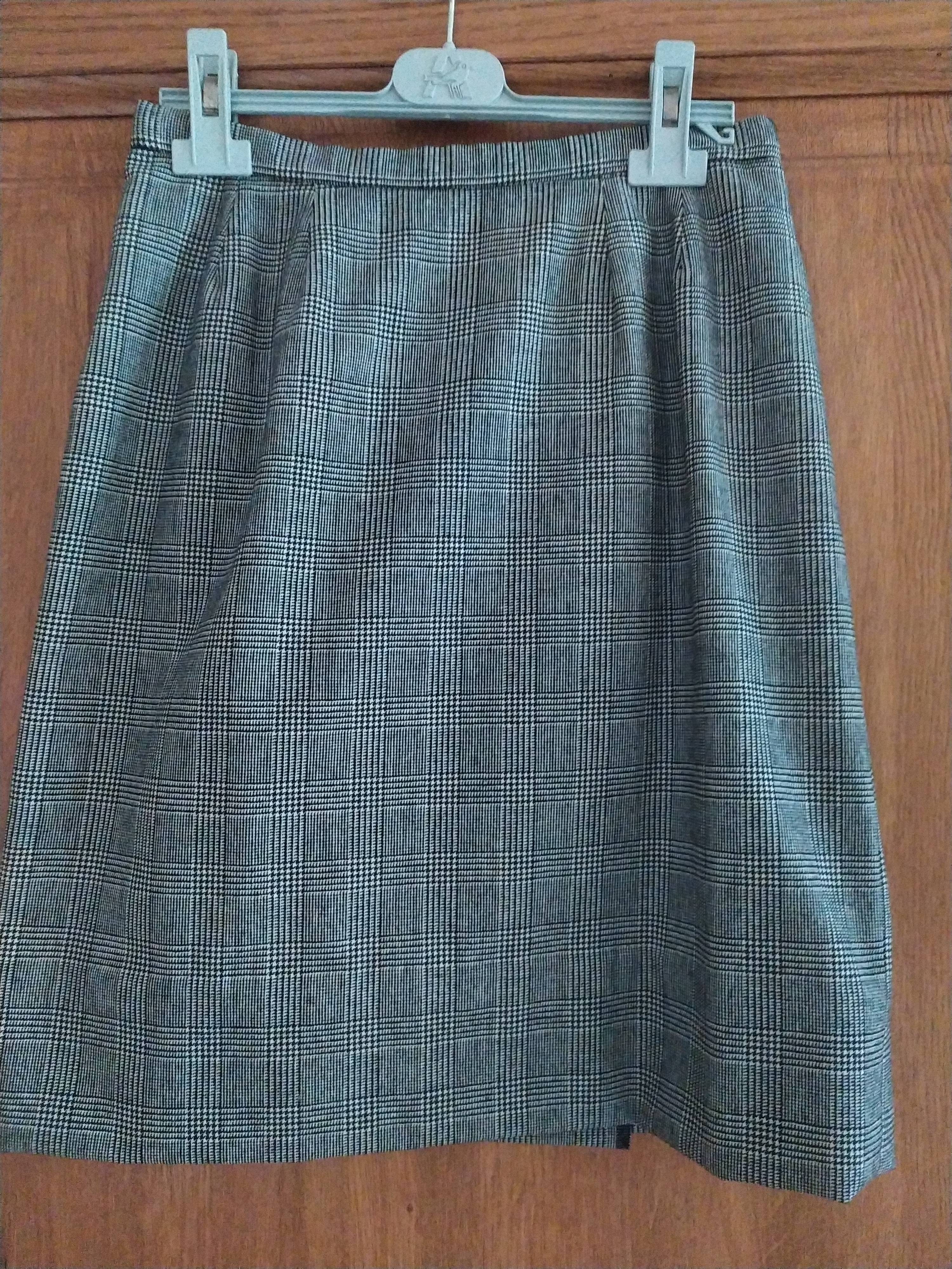 Jupe prince de Galles - taille 38