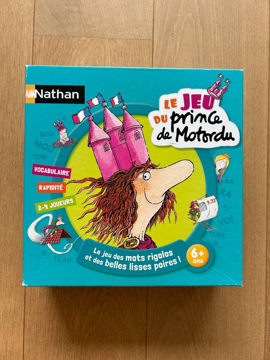 Le Prince de Mot Tordu Nathan jeu de société