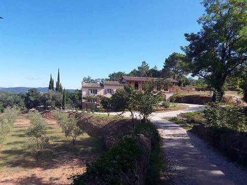 Vends Proche Avignon - Uzès (84), propriété de caractère, 20 hectares - 4 chambres, 500m²