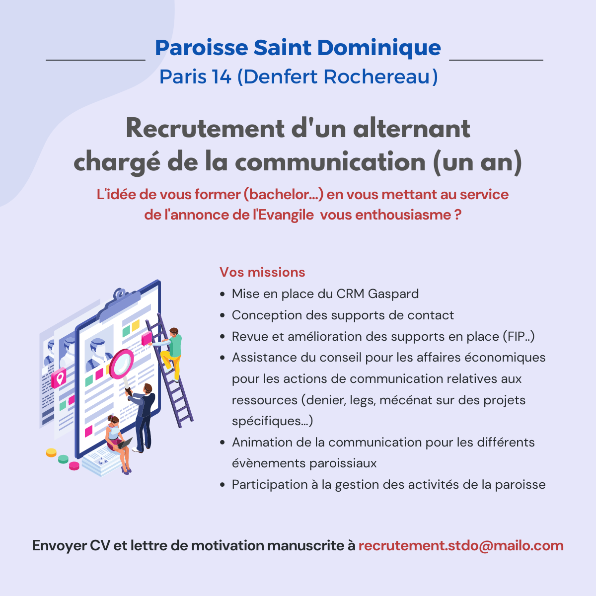 Propose Alternance en communication sur Gens de Confiance