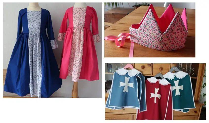 Propose confection de déguisements et / ou costumes