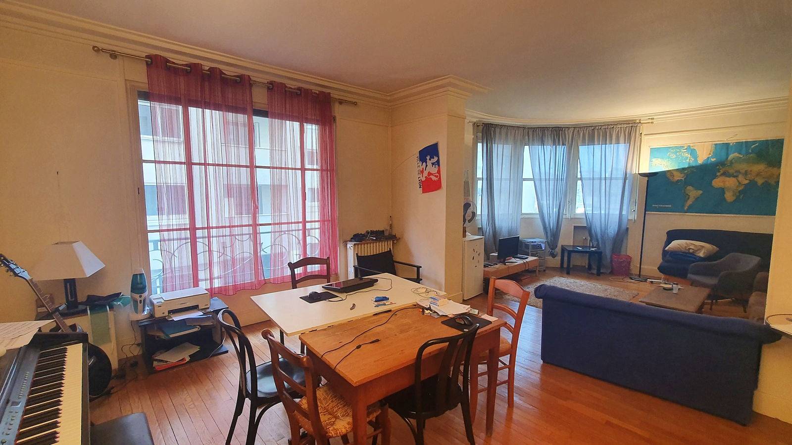 Propose place dans colocation de jeunes actifs - 125m² - Paris 15ème - 4 chambres