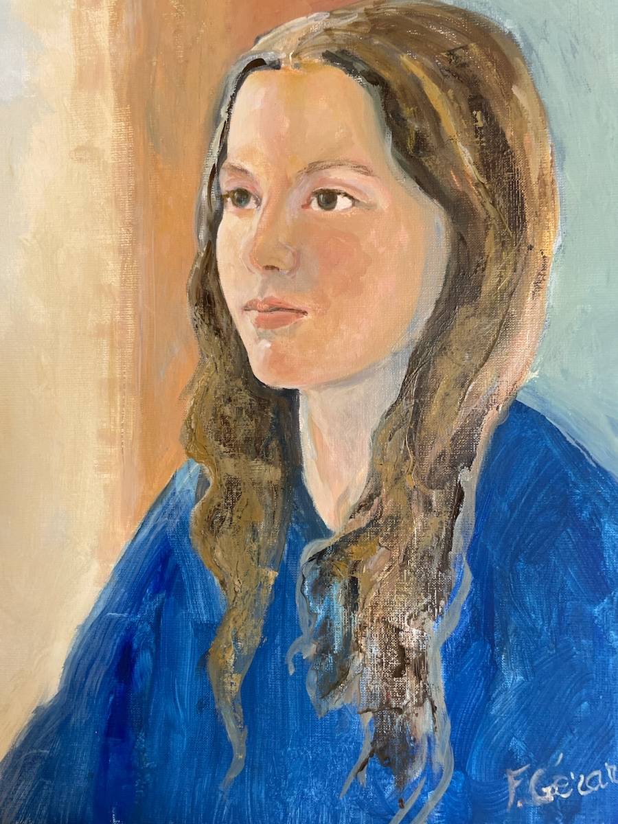 Propose de peindre votre portrait à l’huile