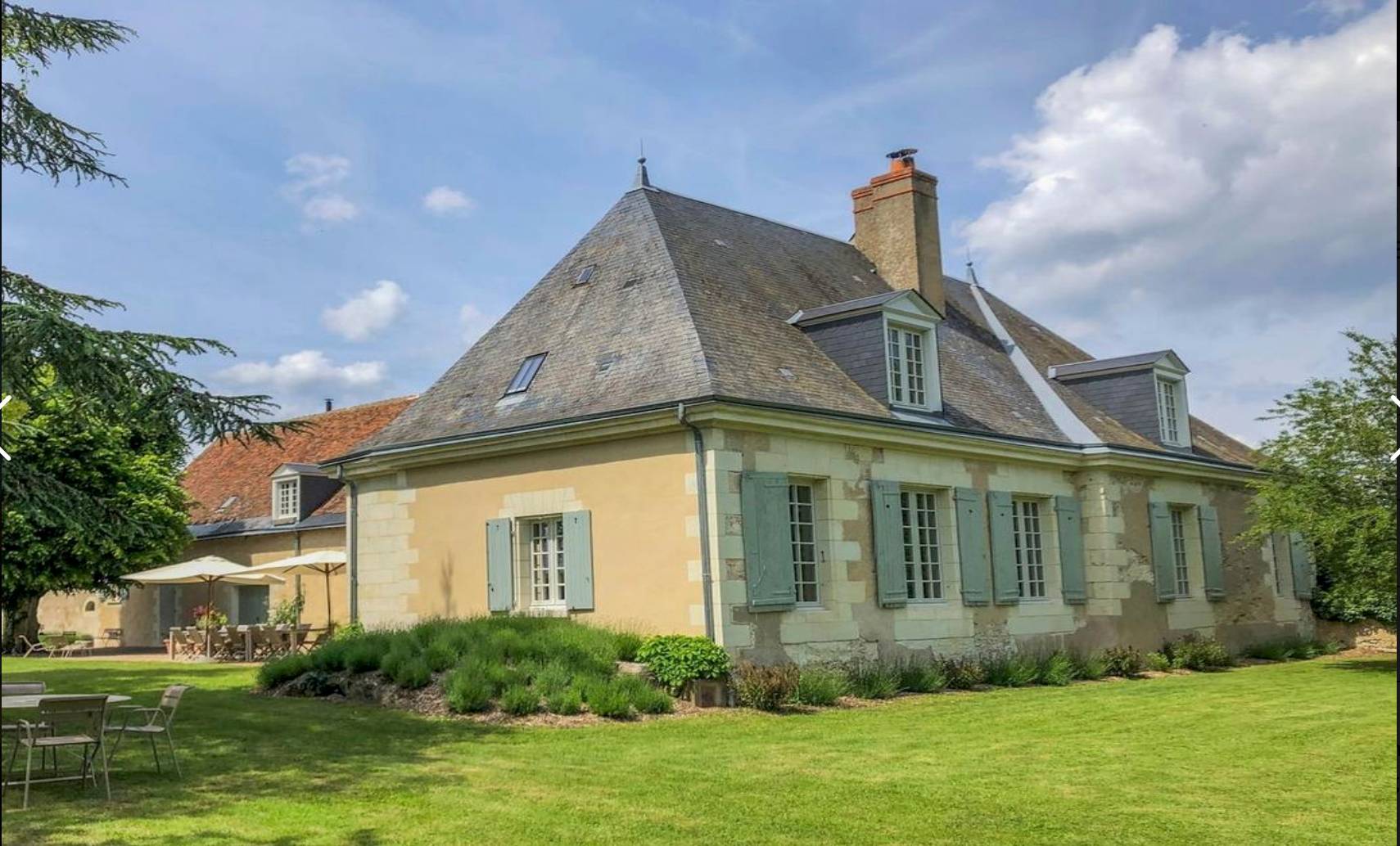 Loue maison en Touraine - 12 couchages - Parc 2 hectares - Piscine & tennis - Véretz (37)