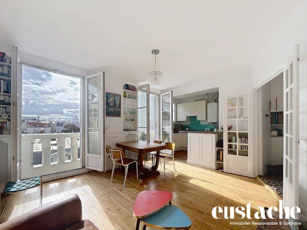 Vends duplex/triplex - 108 m² - 4 pièces, 3 chambres - Paris