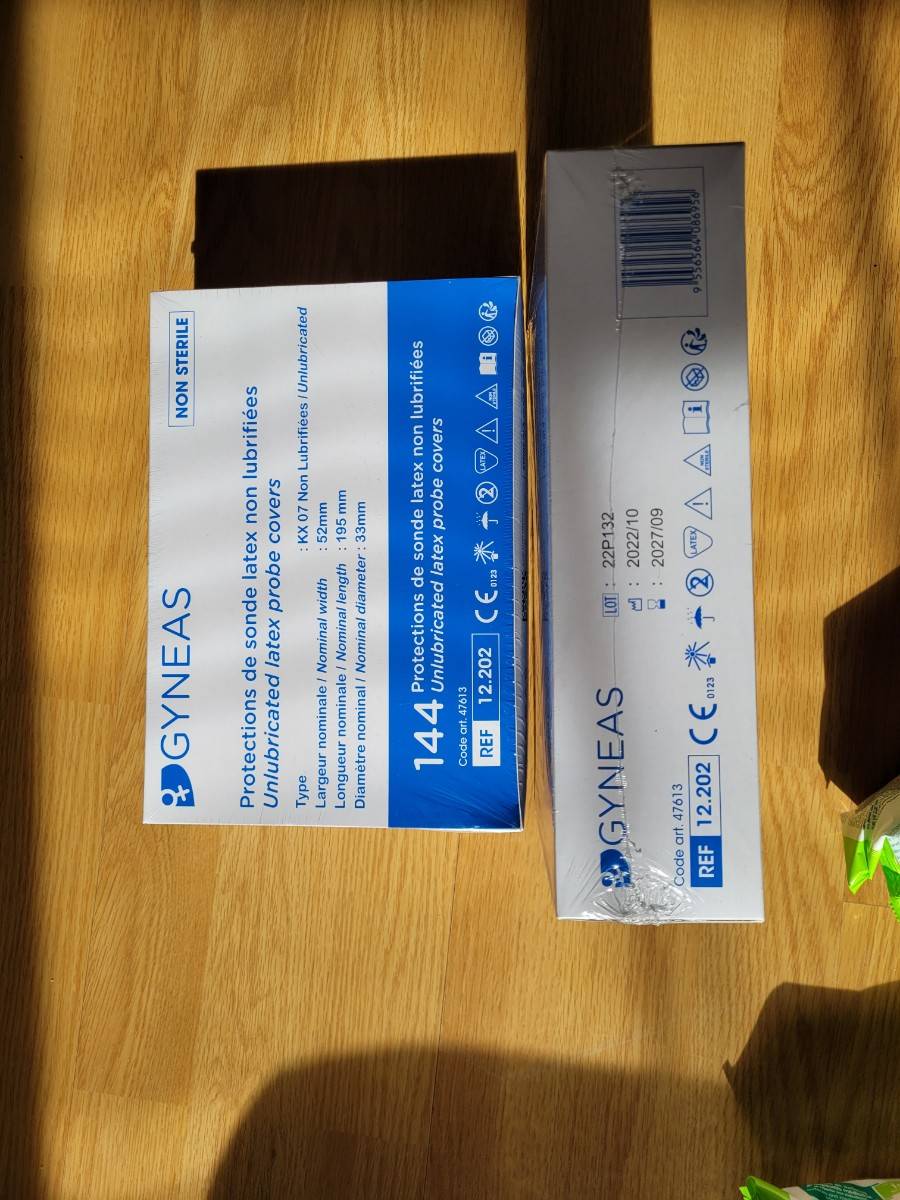 Vends protections sonde échographie Gyneas boîte de 144