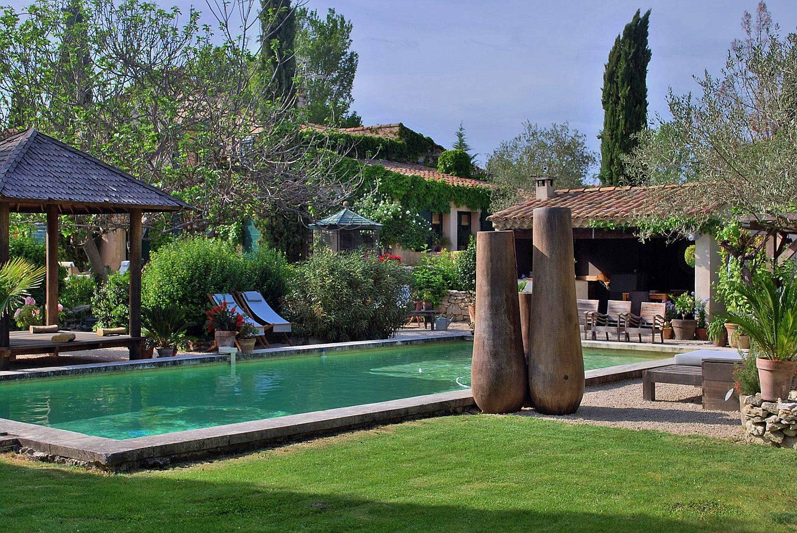 Loue mas provencal du XVIIIème siècle à Aix en Provence, 10 couchages