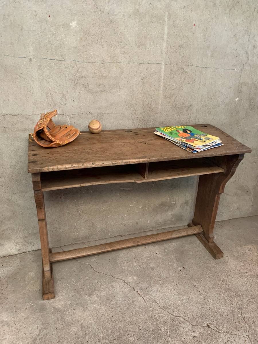 Vends bureau pupitre ancien d’écolier