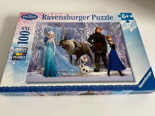 Puzzle Reine des Neiges - 100 pièces - complet