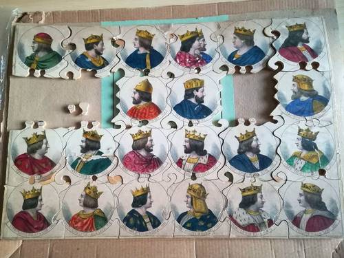 Lot de puzzles anciens