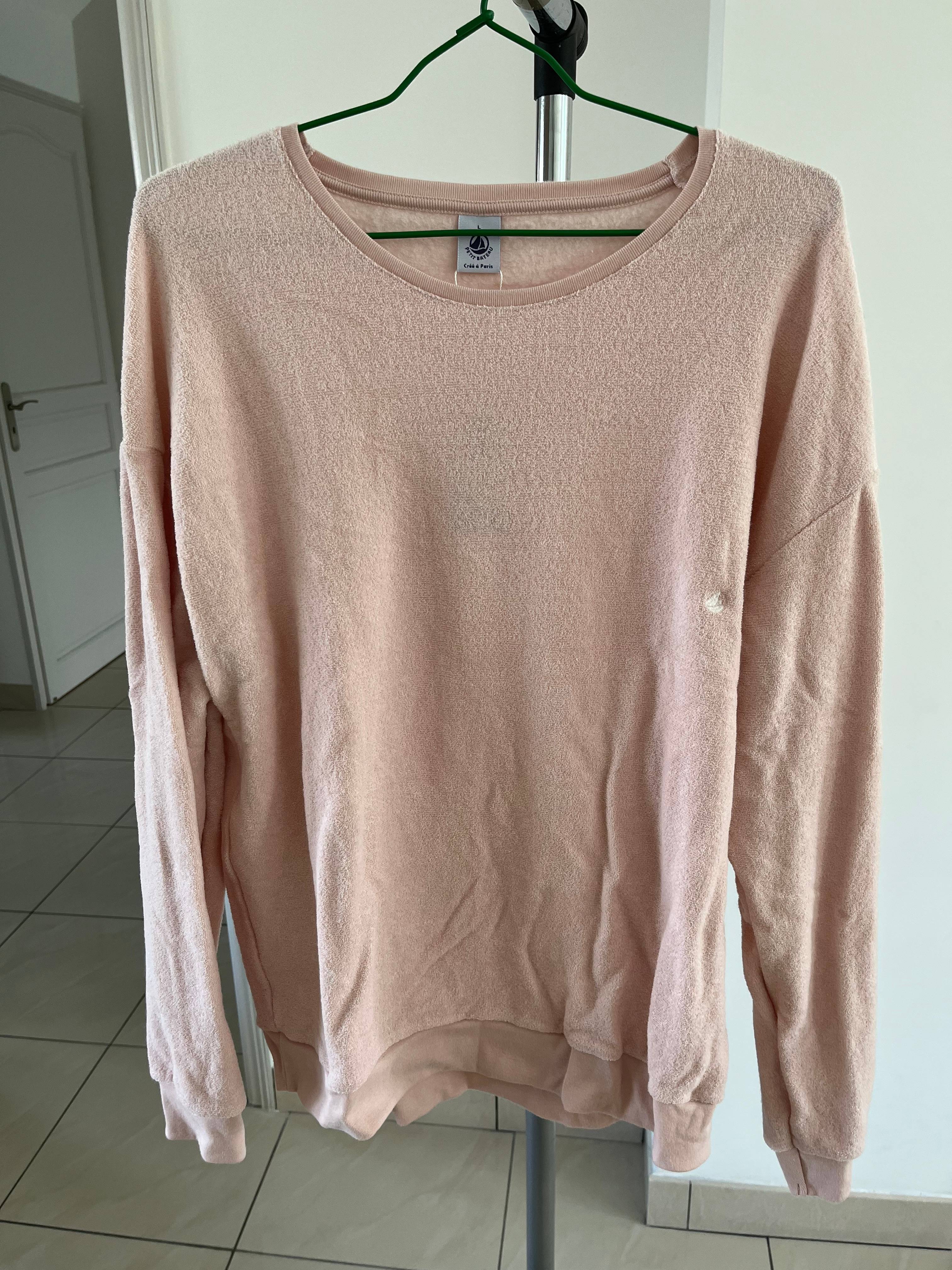 Neuf - Pyjama Petit Bateau en bouclette éponge Taille L