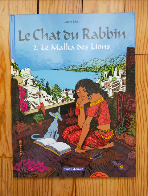 B.D. « Le Chat du Rabbin » T.2 « Le Malka des Lions » de J. Sfar Neuve