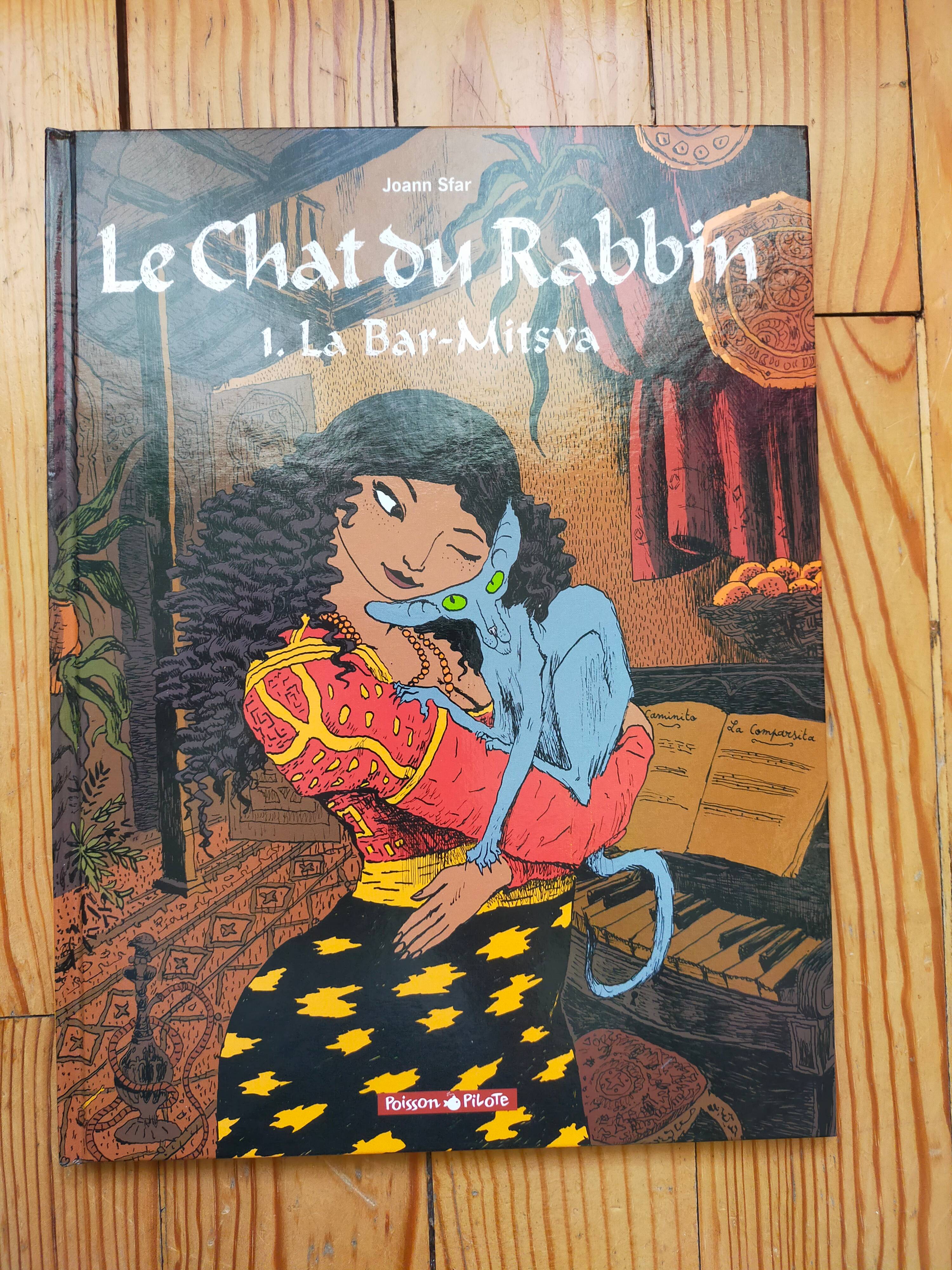 B.D. « Le Chat du Rabbin » T.1 « La Bar-Mitsva » de J. Sfar Neuve