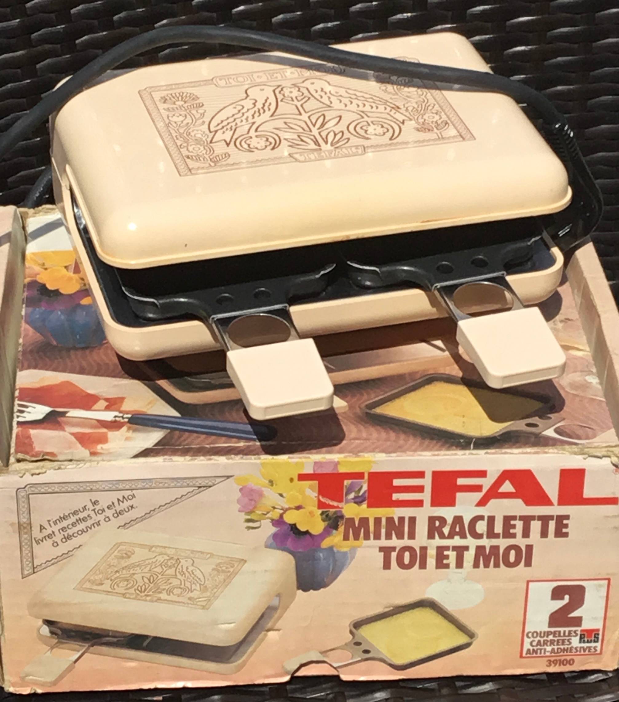 Mini raclette toi et moi Tefal on Gens de Confiance