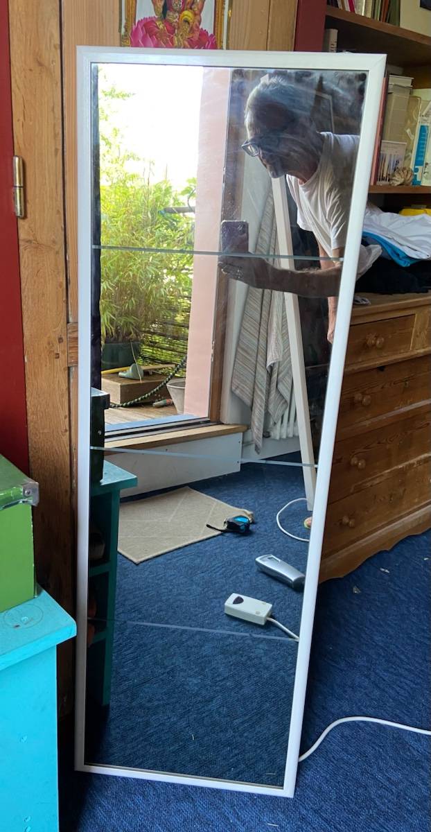 Vends radiateur miroir électrique Verelec 600W