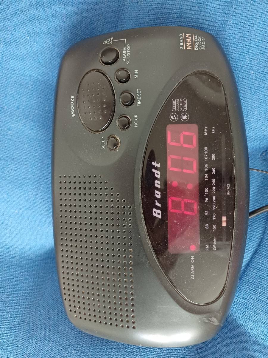 Radio-réveil Brandt