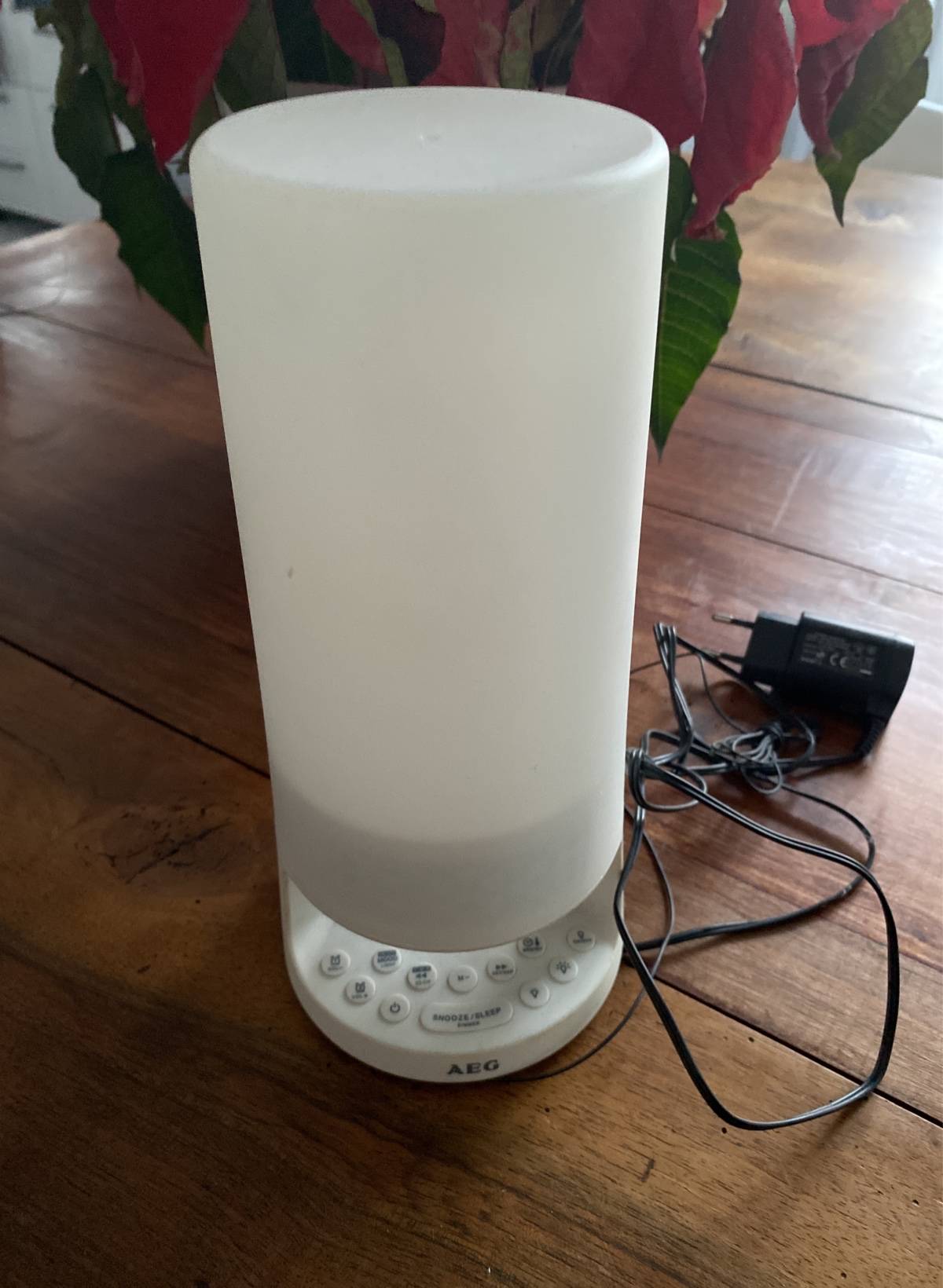 AEG Radio-réveil avec lampe de lecture