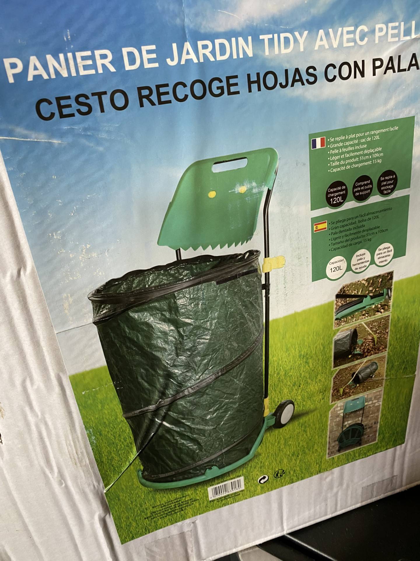 Vends ramasse-feuilles