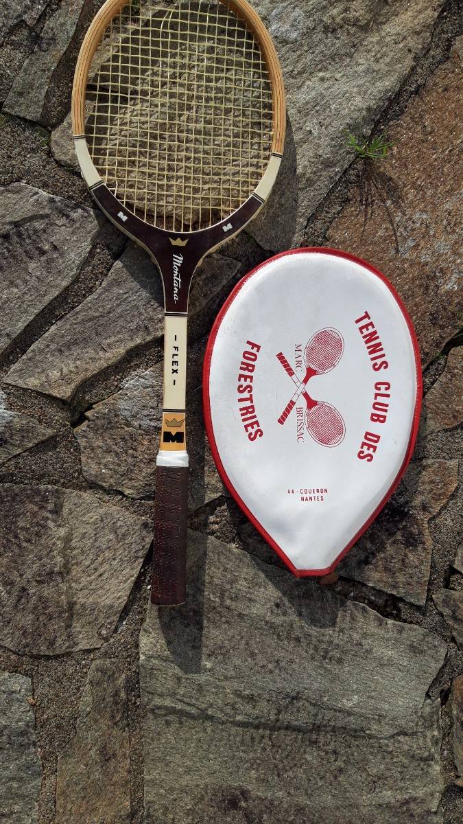 Raquette de tennis Lacoste vintage 80's | Selency